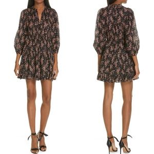 Ulla Johnson Brienne Floral Cotton & Silk Dress
